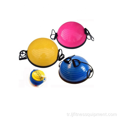 İstikrar Yarı Pilates Bosuing Ball PVC Egzersiz Dengesi